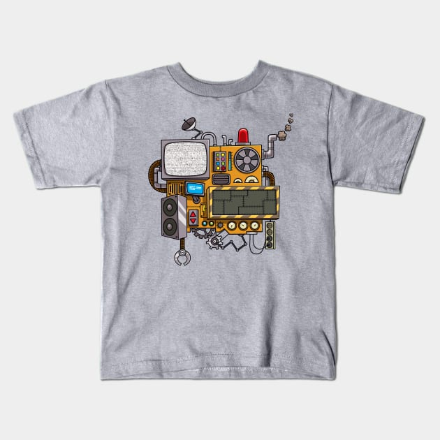 Machine Kids T-Shirt by Malchev